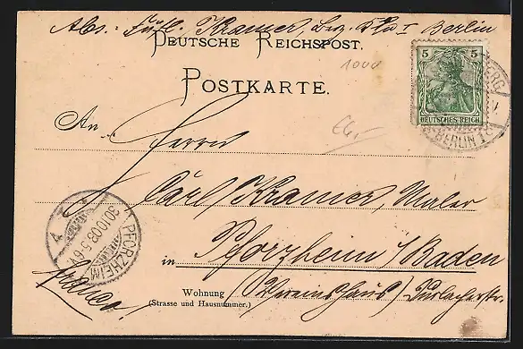 Lithographie Berlin, Rathaus