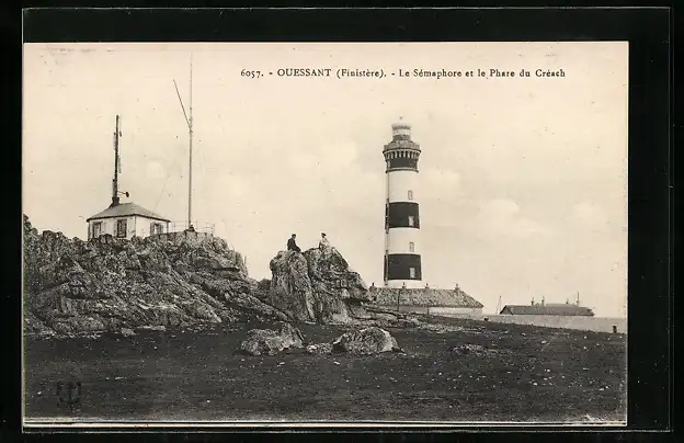 AK Ouessant, Le Sémaphore et le Phare du Créach