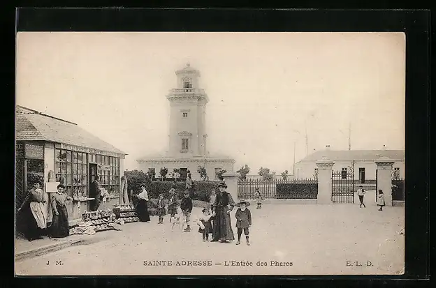 AK Sainte-Adresse, L`Entrée des Phares