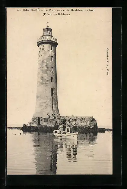 AK Ile-de-Ré, le Phare en mer du Haut-bane du Nord