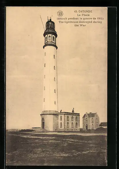 AK Ostende, le Phare