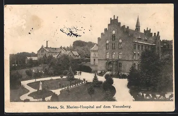 AK Bonn, St. Marien-Hospital auf dem Venusberg