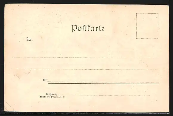 Lithographie Frankfurt a. M., Zoologischer Garten, Hauptbahnhof, Opernhaus