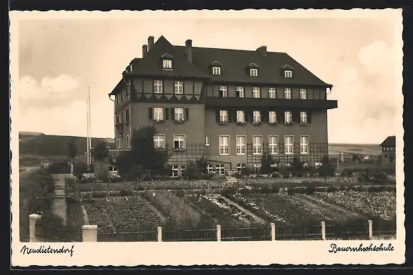 AK Neudietendorf, Bauernhochschule