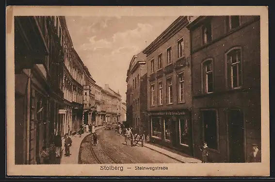 AK Stolberg / Rheinl., Steinwegstrasse