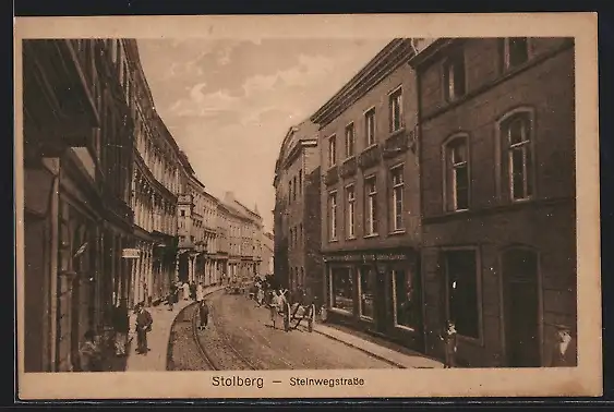 AK Stolberg / Rheinl., Steinwegstrasse