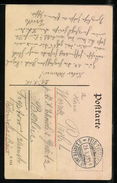 Künstler-AK Handgemalt: Der jünste Ingenieur