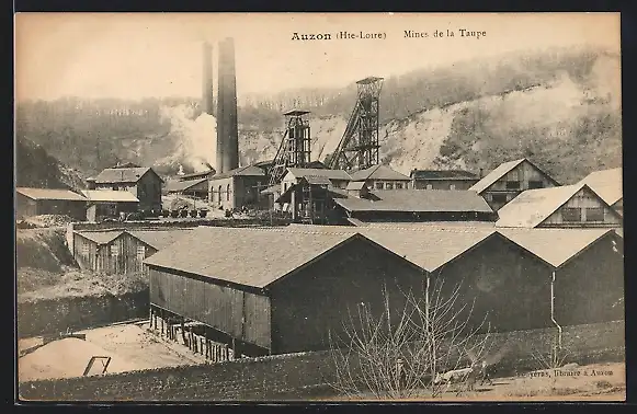 AK Auzon, Mines de la Taupe, Kohle-Minen