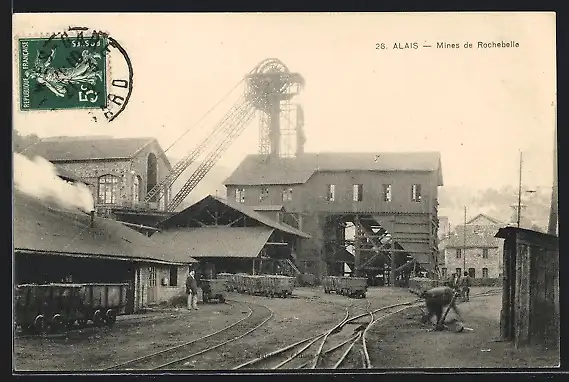 AK Alais, Mines de Rochebelle