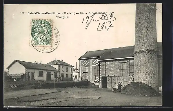AK Saint-Pierre-Montlimart, Mines de la Bellière, Chaufferie