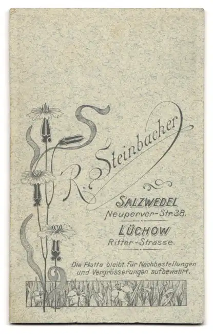 Fotografie R. Steinbacher, Salzwedel, Neuperver-Str. 38, Junge Dame mit zurückgebundenem Haar
