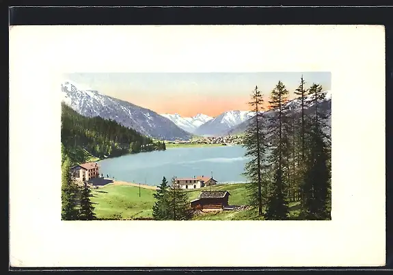 AK Davos, Blick über den Davoser See