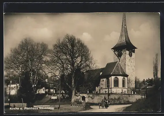 AK Neuenegg, Kirche und Pfarrhaus