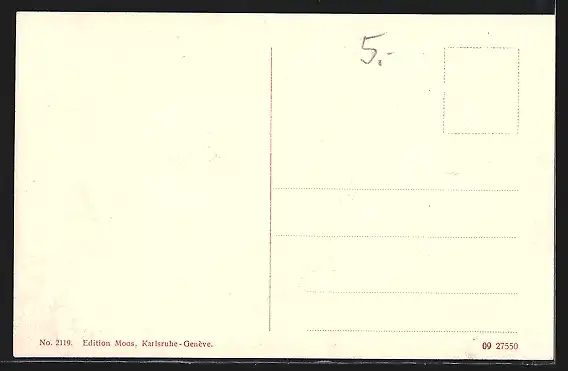 AK Geneve, Pont du Mont-Blanc