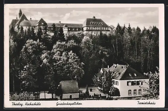 AK Vallendar, theologische Hochschule, Gnadenkapellchen und Terziatshaus