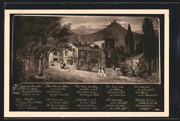 AK Königswinter, Hotel und Pension im oberen Nachtigalltal