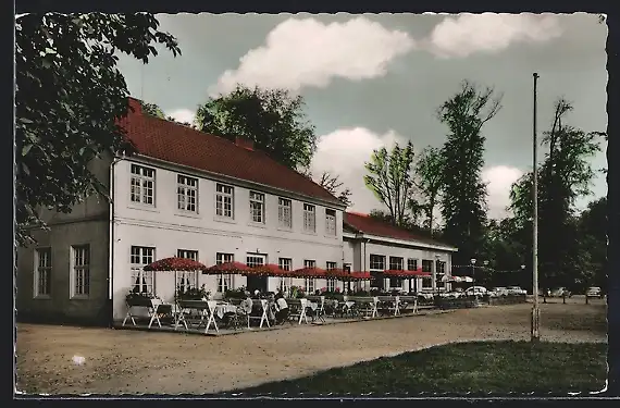 AK Burgsteinfurt /Westf., Fürstliche Bagno-Gaststätte