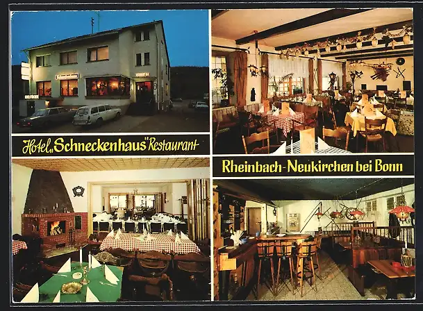 AK Rheinbach-Neukirchen, Hotel-Restaurant Schneckenhaus