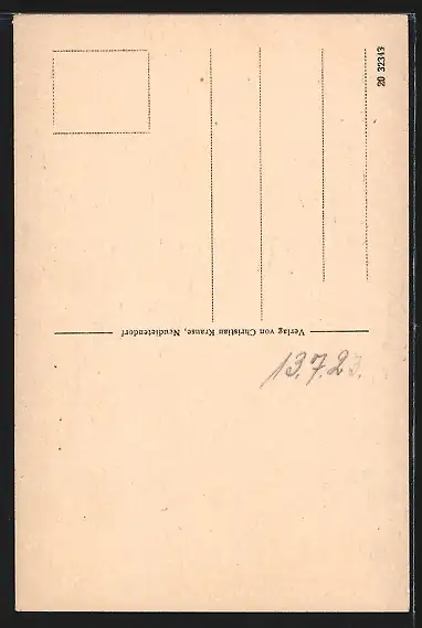 AK Neudietendorf, Gottesackerallee, Friedhofeingang