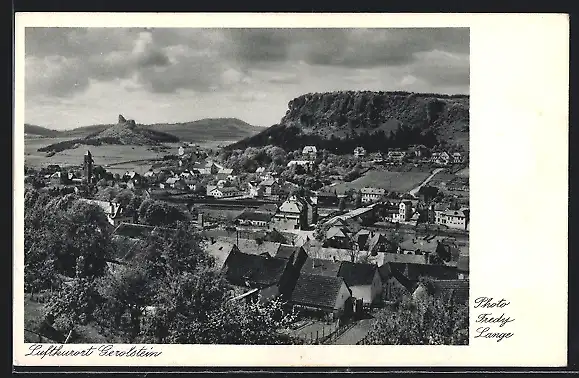 AK Gerolstein, Teilansicht mit Bergen