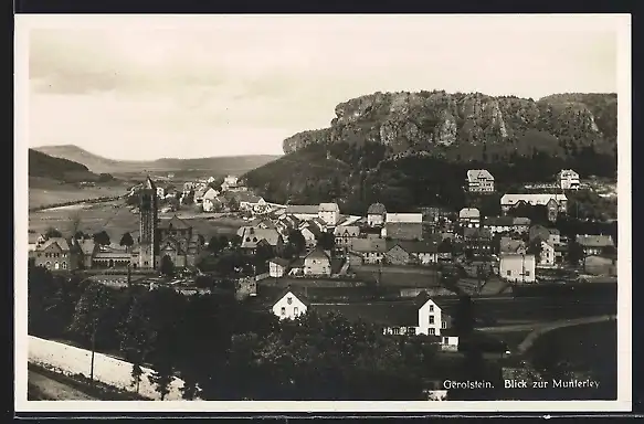 AK Gerolstein, Blick zur Munterley