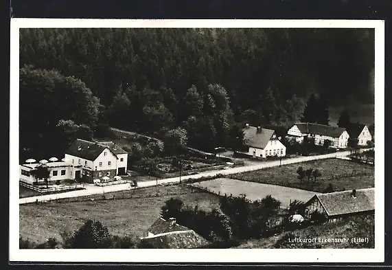 AK Erkensruhr /Eifel, Ortspartie