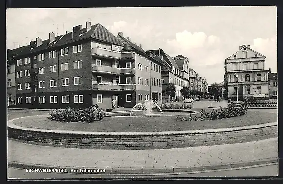 AK Eschweiler /Rhld, Am Talbahnhof