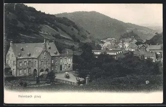 AK Heimbach / Eifel, Ortsansicht