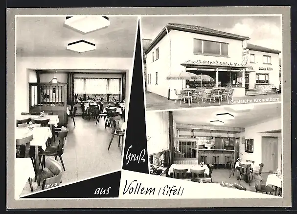 AK Vollem / Eifel, Gasthof und Pension Michael Kronenberg