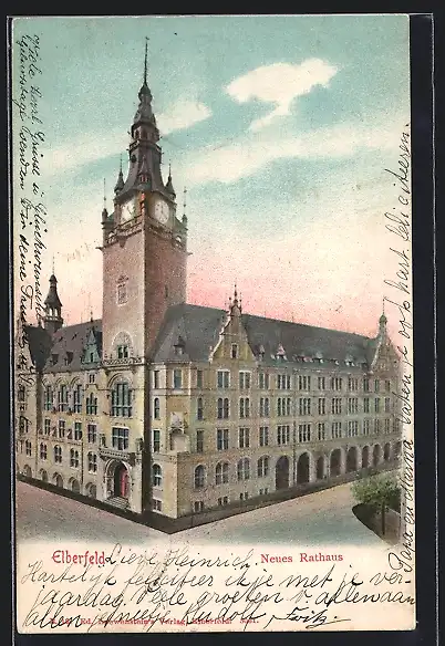 AK Elberfeld, Neues Rathaus