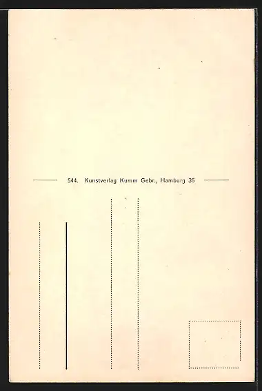 AK Alt-Hamburg, Hof in der Steinstrasse