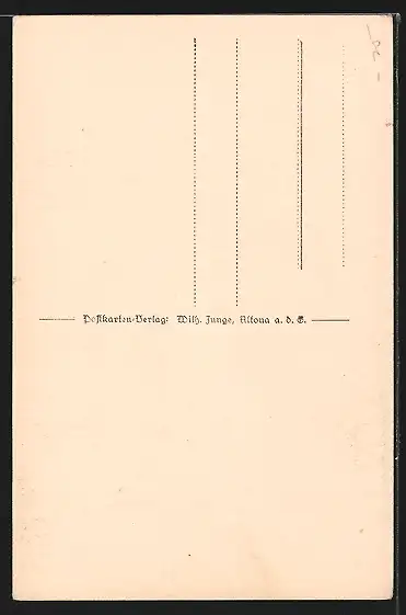 AK Alt-Hamburg, Klöntürhof in der Steinstrasse 79