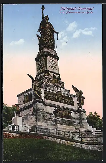 AK Niederwald, National-Denkmal