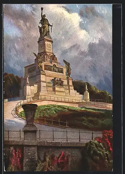 AK Das Niederwald-Denkmal