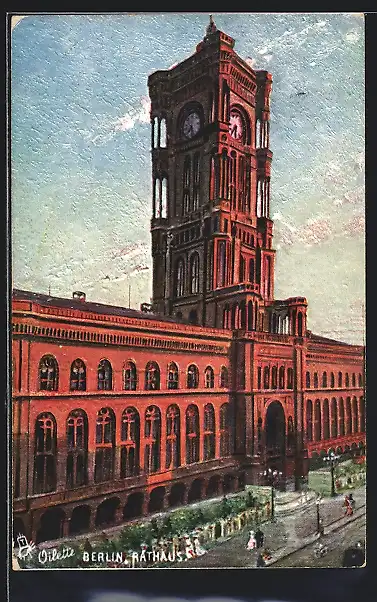 Künstler-AK Berlin, Rathaus