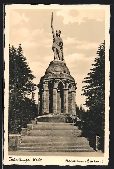 AK Teutoburg /Teutoburger Walde, Hermanns-Denkmal