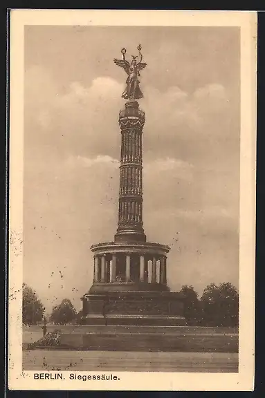 AK Berlin, Partie an der Siegessäule