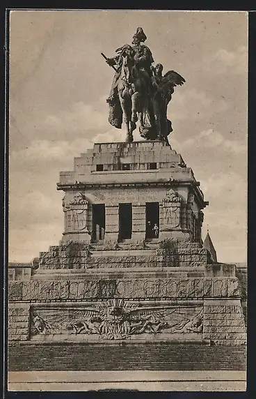 AK Kaiser-Wilhelm-Denkmal am Deutschen Eck