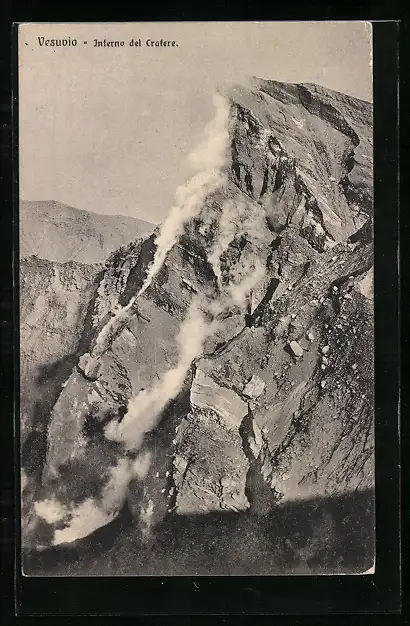 AK Vesuvio, Interno del Cratere, Vulkan