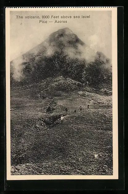 AK Pico /Azores, The volkano, Vulkan