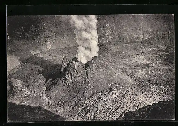 AK Vesuvio, Il cono eruttivo nel gran cratere, Vulkan