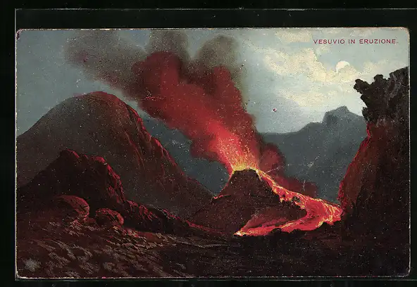 AK Vesuvio in Eruzione, Vulkan