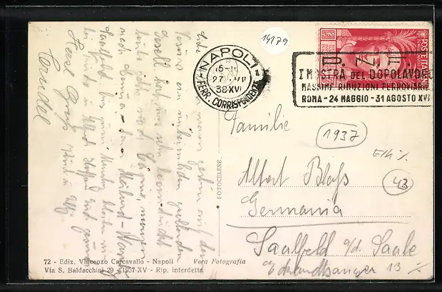 AK Napoli, Vesuvio, Vulkan