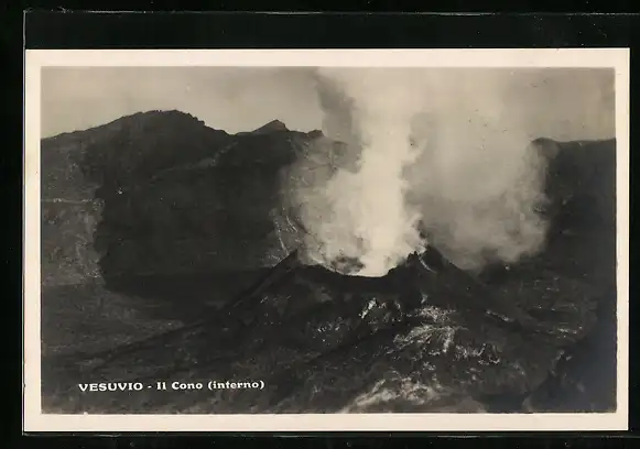 AK Vesuvio, Il Cono interno, Vulkan