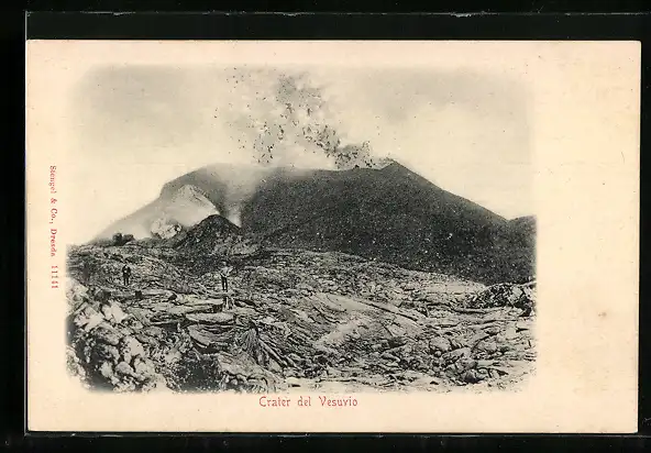 AK Crater del Vesuvio, Vulkan