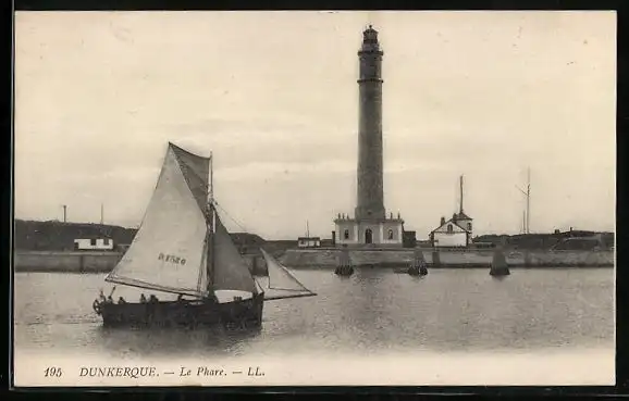 AK Dunkerque, Le Phare, Leuchtturm