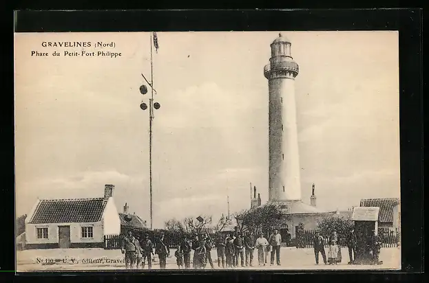 AK Gravelines, Phare du Petit-Fort-Philippe, Leuchtturm