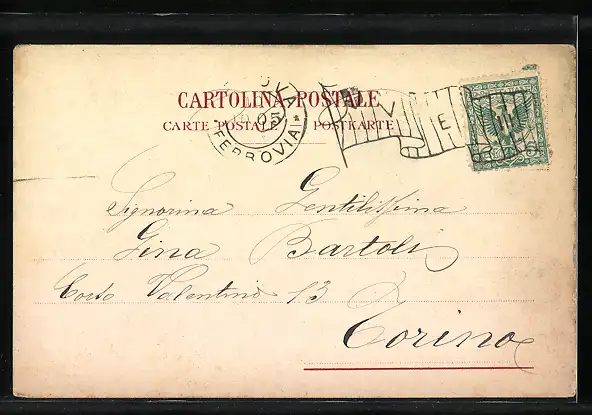 AK Genova, Lanterna, Leuchtturm