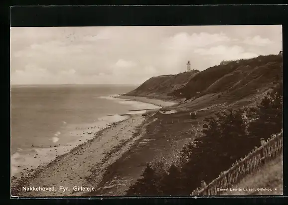 AK Nakkehoved, Fyr, Gilleleje, Leuchtturm