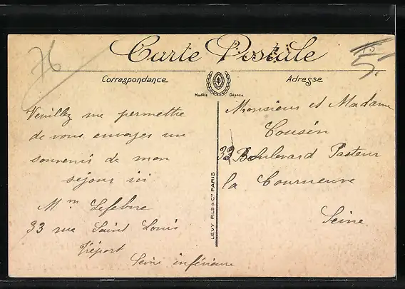 AK Le Tréport, La Jetée et le Phare, Leuchtturm